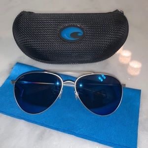 Costa Piper Silver Frame Blue 580p lens